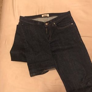 Naked & famous weird guy silk blend denim (indigo)